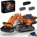 Einer der größten Bagger der Welt als motorisiertes Klemmbaustein-Modell!