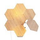 Nanoleaf Hexagon Starter Kit Holzoptik