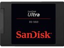 SANDISK Ultra 3D Festplatte, 2 TB SSD SATA 6