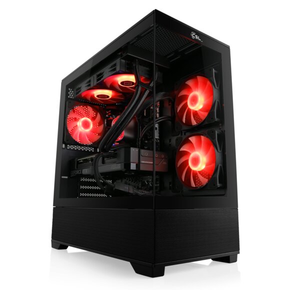 Teaserbild für GameStar PC Alpha Pro Max mit Ryzen 7 5700X3D und Radeon RX 6750