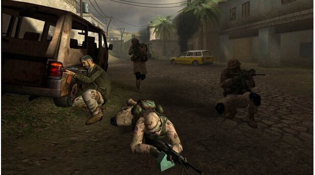 2002 - Americas Army: Kein Scherz, dieses Spiel wurde von der US Army zum Training ihrer Rekruten genutzt. Umstritten, aber dank Unreal Engine 2 sehr hübsch.