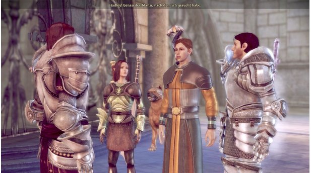 Dragon Age: Origins - HexenjagdDie Dialoge sind gewohnt fesselnd in Szene gesetzt.