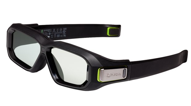 Bei der 3D-Vision-Technik verwendet Nvidia eine aktive Shutterbrille, die abwechselnd das linke und das rechte Auge abdunkelt. Gleichzeitig zeigt der Monitor abwechselnd die Bilder aus zwei leicht versetzten Blickwinkeln.