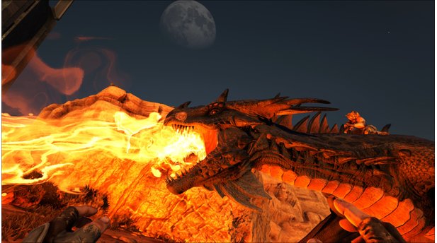 Ark: Survival EvolvedDer feuerspeiende Drache ist einer der Endbosse in Ark.