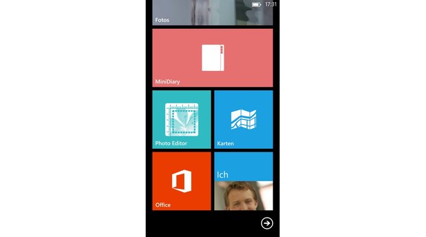 Windows Phone 8 auf dem Samsung Ativ S