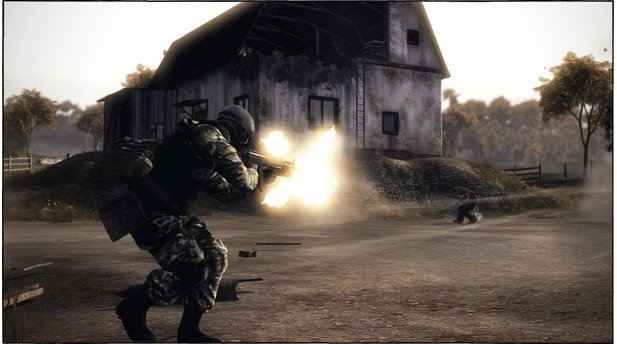 Battlefield: Bad Company 2Screenshots der Multiplayer-Karte »Harvest« aus dem VIP Map-Pack 7 für Bad Company 2.