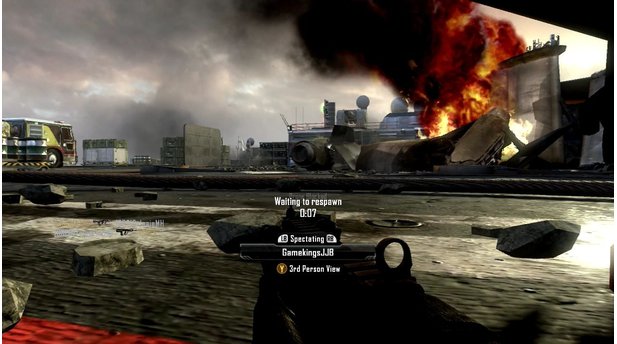 Call of Duty: Black Ops 2 - Multiplayer (Xbox 360)Treyarch schafft es, mit Details und hübschen Partikeleffekten die angestaubte Grafik ein wenig aufzuhübschen.