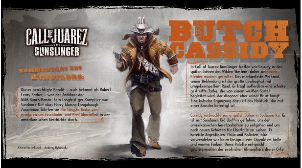 Call of Juarez: Gunslinger - Artworks