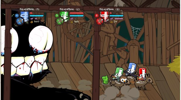 castle crashers 2 people