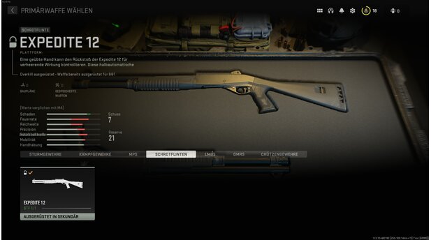 CoD Modern Warfare 2 - Beta-Waffen
