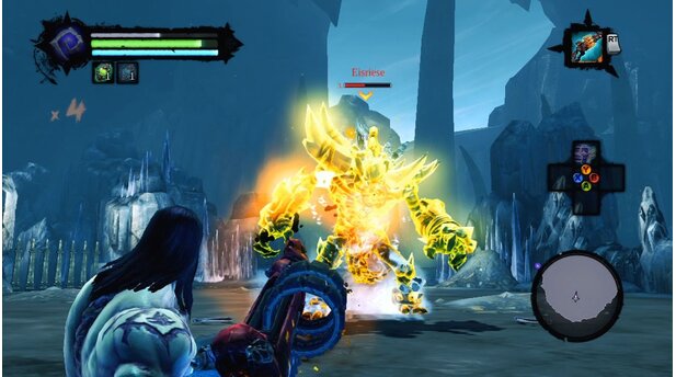 Darksiders 2 - Arguls GrabBullseye! Trefft ihr einen Gegner mit dem Granatenwerfer, leuchtet dieser kurz auf.