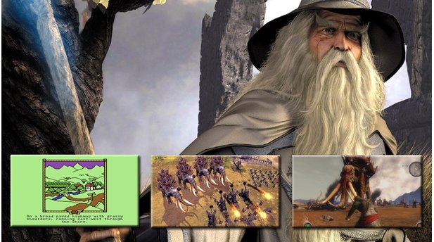 Der Herr der Ringe – Die SpieleZum Release von Mittelerde: Mordors Schatten haben wir die Spiele rund um Tolkiens epische Trilogie zusammengestellt. Begleiten Sie die Ringgefährten durch vier Jahrzehnte Spielegeschichte!