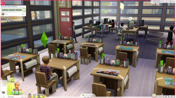 Die Sims 4 - Go To School (Screenshots aus der Modifikation)
