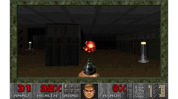 Explosionen in Doom