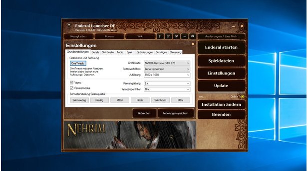 skyrim enderal launcher download