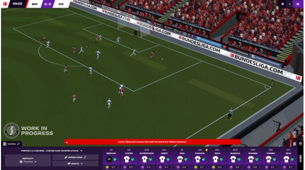 Football Manager 2021 - Match UI During Highlights