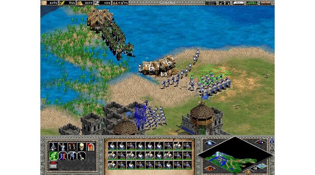 Top: Age of Empires 2 (93 Punkte, GS 1199)Als erstes Spiel erhält das Strategie-Epos die Traumwertung von 93 Punkten und bleibt vier Jahre lang unangefochtene Referenz. Erst 2003 knackt Warcraft 3 samt dem Addon Frozen Throne die 94 Punkte.