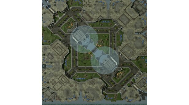 StarCraft 2 - Map-Pack 1 - 4v4-(8)District10