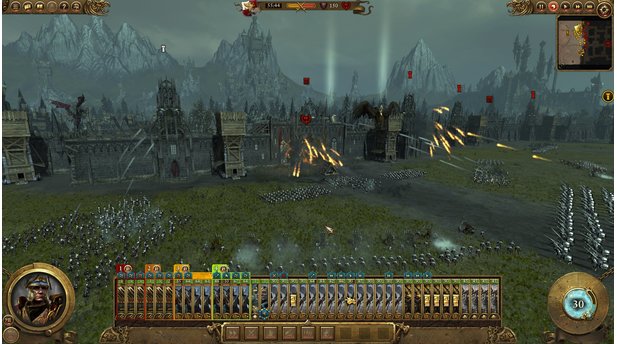 Total War: WarhammerWir schöpfen das komplette Arsenal des Imperiums aus, um eine Vampirfestung zu stürmen.