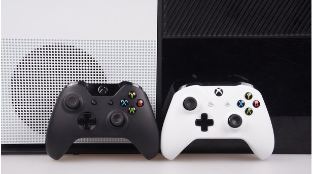 Xbox One S versus Xbox One - Konsolen und Controller