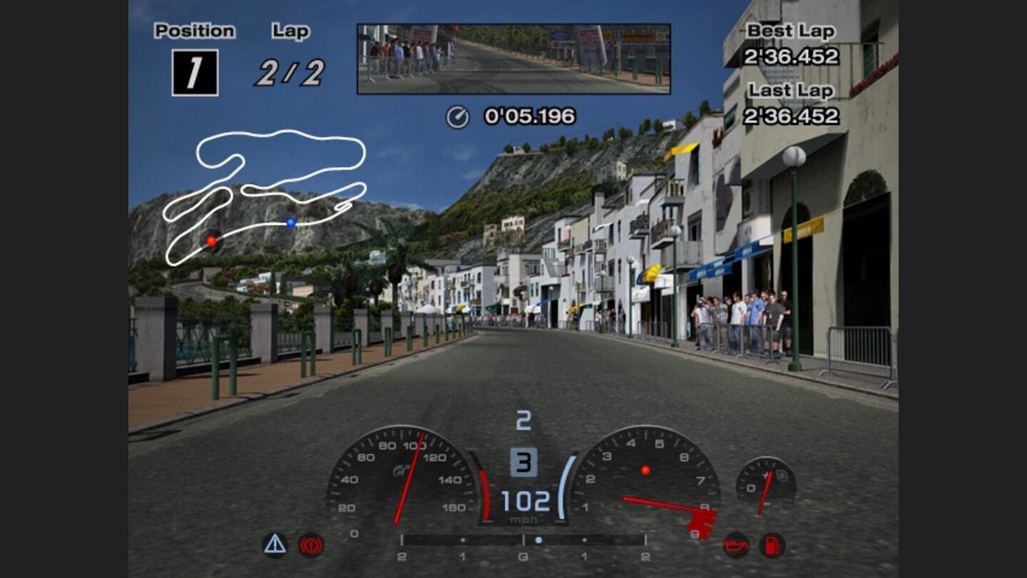 Top: Gran Turismo 4 (PS2; 92%, GamePro 042005)Das Suchtrennspiel der Generation schlechthin. Perfekte Präsentation und Spielbarkeit trafen auf einen schier monströsen Umfang –klasse!