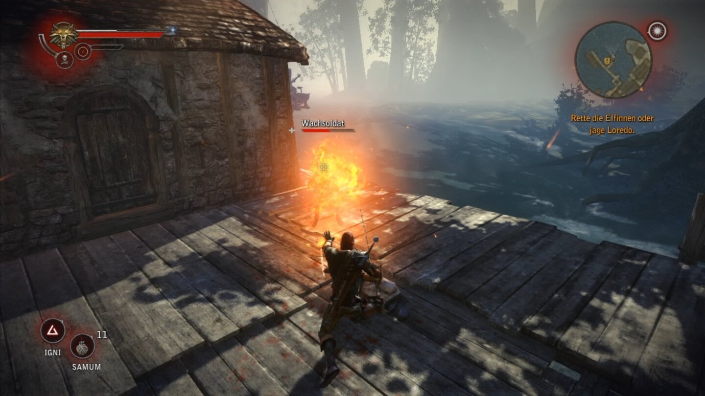 The Witcher 2: Assassins of Kings Enhanced Edition (Xbox 360; 90%, GamePro 052012) Hexer Geralt von Riva verzauberte uns mit einem erwachsenen Fantasy-Rollenspiel mit brillanter und glaubhafter Story. Wer mal Urlaub von Himmelsrand nehmen will, sollte unbedingt beim Hexer und seiner bezaubernden Begleiterin Triss Merigold vorbeischauen.