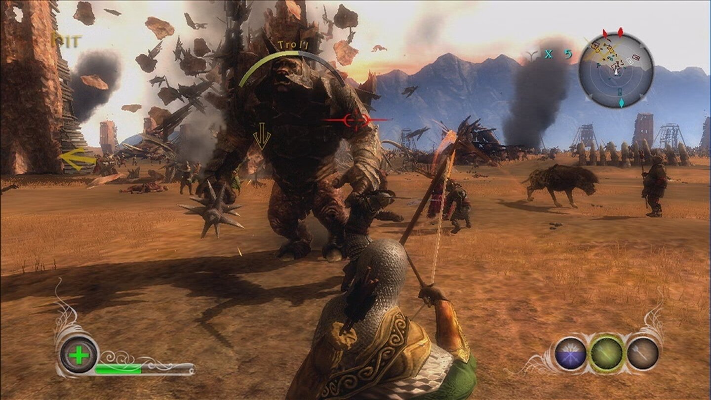 Flop: Herr der Ringe: Die Eroberung (Xbox 360, PS3; 60%, GamePro 022009) Filmumsetzungen und ihr schlechter Ruf ... auch den Herrn der Ringe traf das traurige Los einer verhunzten Umsetzung. Schlampige Technik und mieses Gamedesign sorgten dafür, dass das Spiel besser im Schicksalsberg verschwunden wäre.