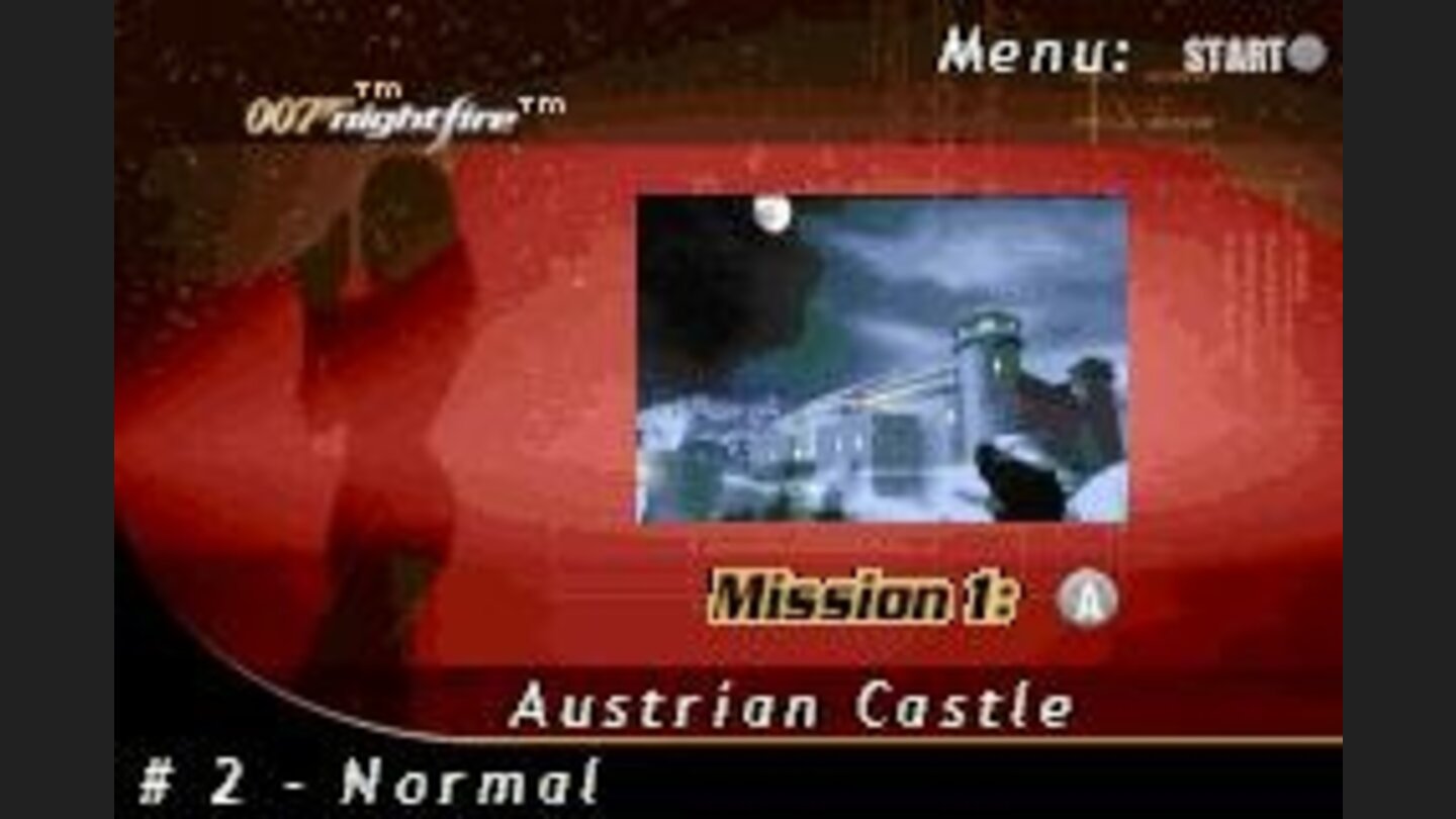 The 1st mission will be in this big castle.