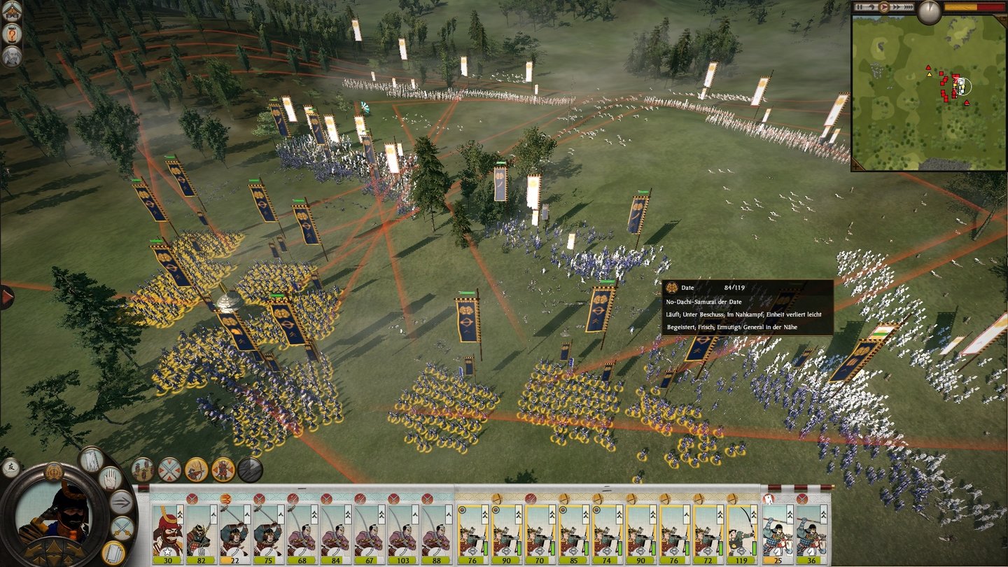 Total War: Shogun 2... bis zur Generalsansicht hinaus zoomen. Das machte schon immer einen Großteil der Total-War-Faszination aus.
