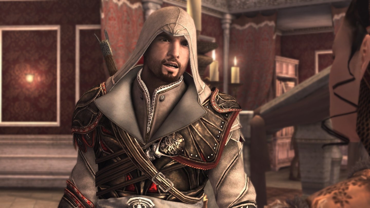 Assassin's Creed: Brotherhood... bleibt derselbe: der Renaissance-Meuchelmörder Ezio Auditore. Auch spielerisch ändert sich wenig ...