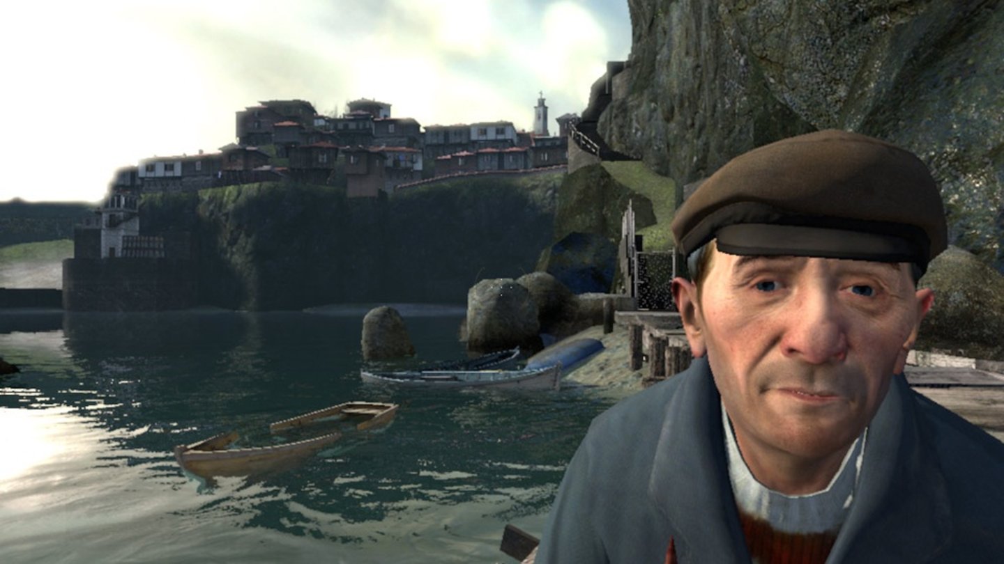 Half Life 2: Lost Coast (Oktober 2005)Lost Coast ist ein kleiner Bonuslevel für Half-Life 2 und im Grunde genommen eine Technologiedemo für die damals aktuelle Version der Source-Engine. Die war nämlich um High Dynamic Range-Effekte (HDR) erweitert worden, womit Lichtüberstrahlungen realistischer dargestellt wurden.