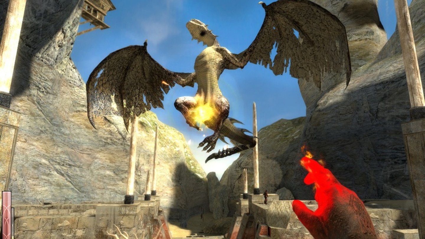 Dark Messiah of Might and Magic (Oktober 2006)Das Rollenspiel-angehauchte Dark Messiah nutzte das Havok-Physiksystem auf ganz neue Weise und ließ den Spieler seine Gegner in Fallen oder Klippen hinunterstoßen.