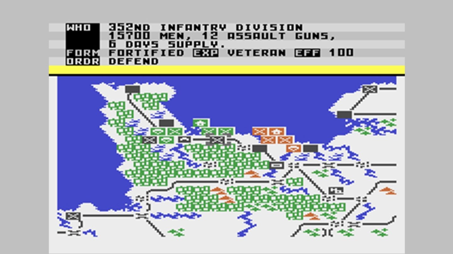 Crusade in Europe (1985)An diesem Zweiter-Weltkriegs-Wargame wirkt Sid als Co-Designer mit, es ist das erste einer Serie von fünf historisch korrekten Kriegsspielen.