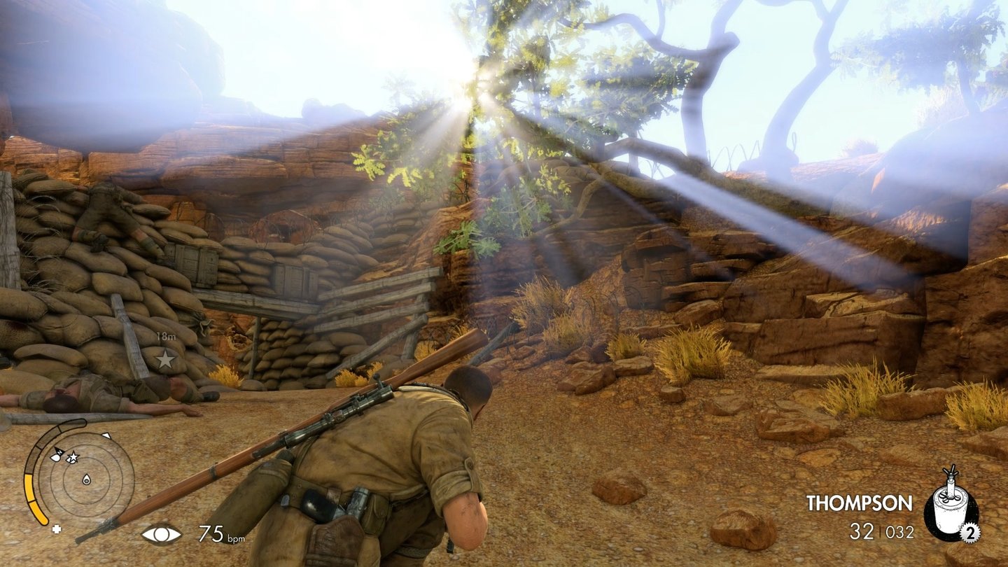 Sniper Elite 3Besonders die Lichteffekte sind immer wieder gut gelungen.