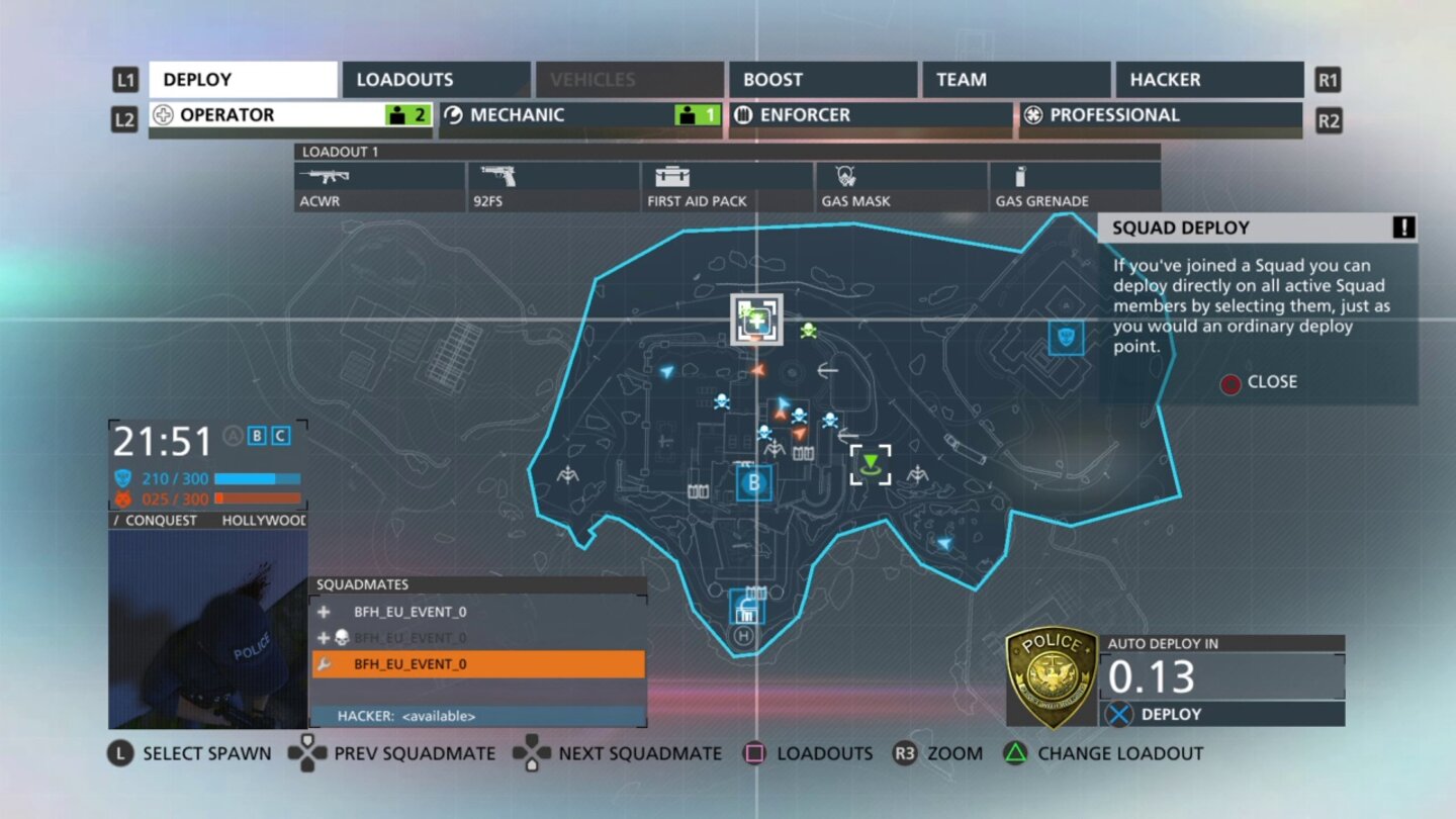 Battlefield HardlineAuch in Hardline in unserer Gunst ganz weit vorne: Conquest.