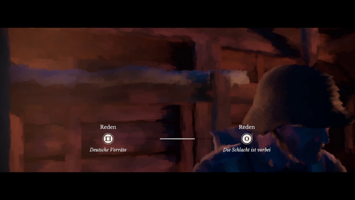 In Dialogen gibt es Entscheidungen, wirklich wichtig werden die aber erst am Ende, beziehungsweise bei den mehreren Enden.