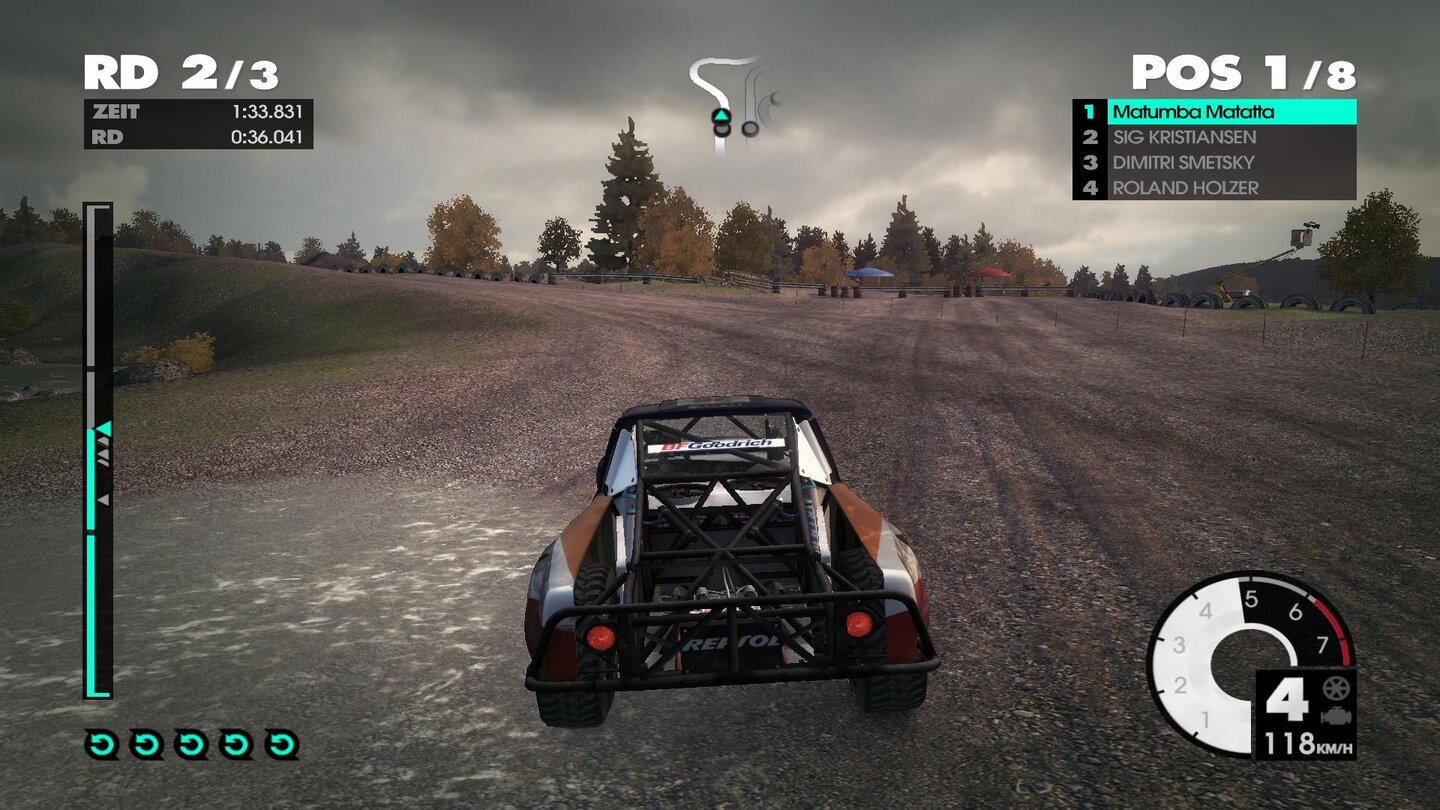 Dirt 3 - Sehr niedrige Details