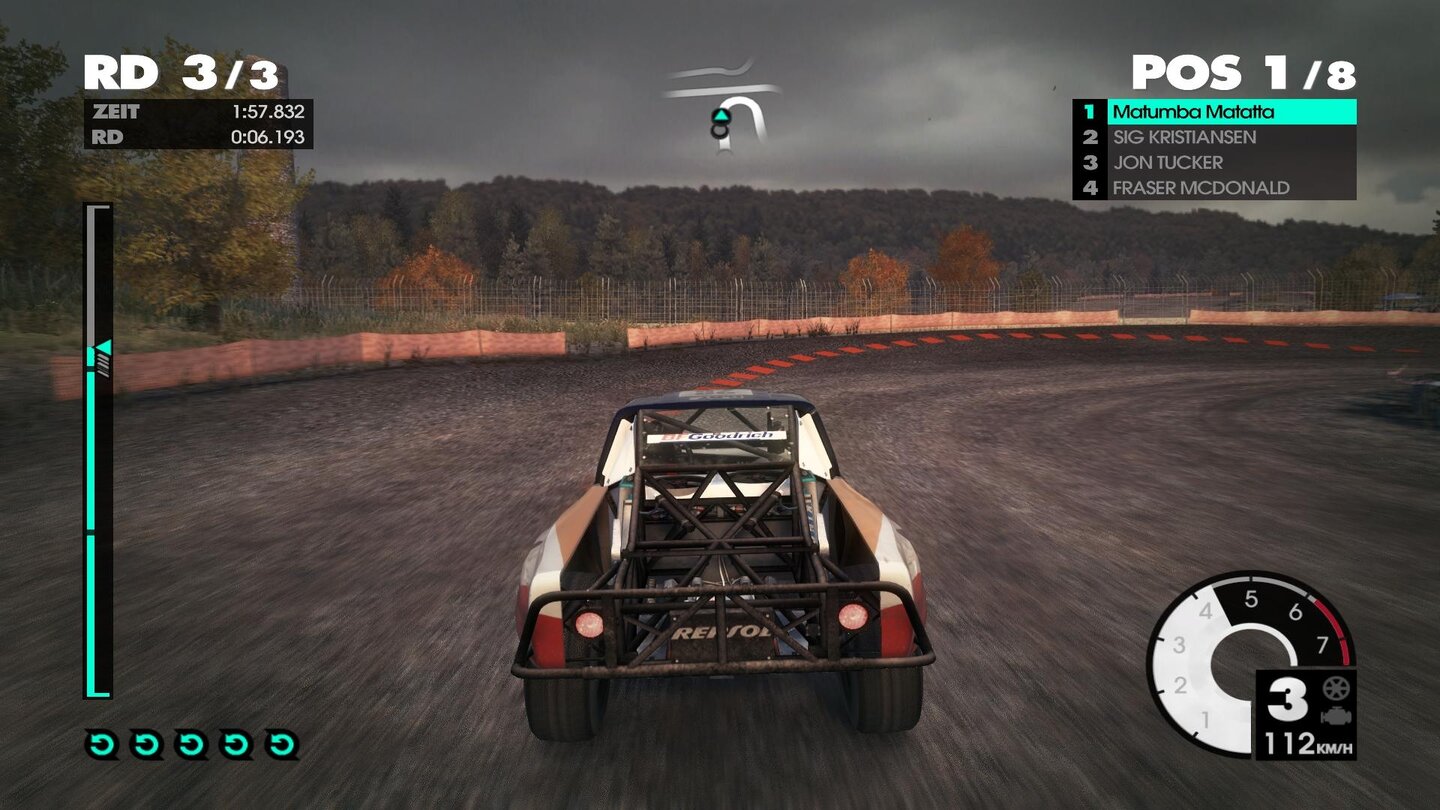 Dirt 3 - Mittlere Details