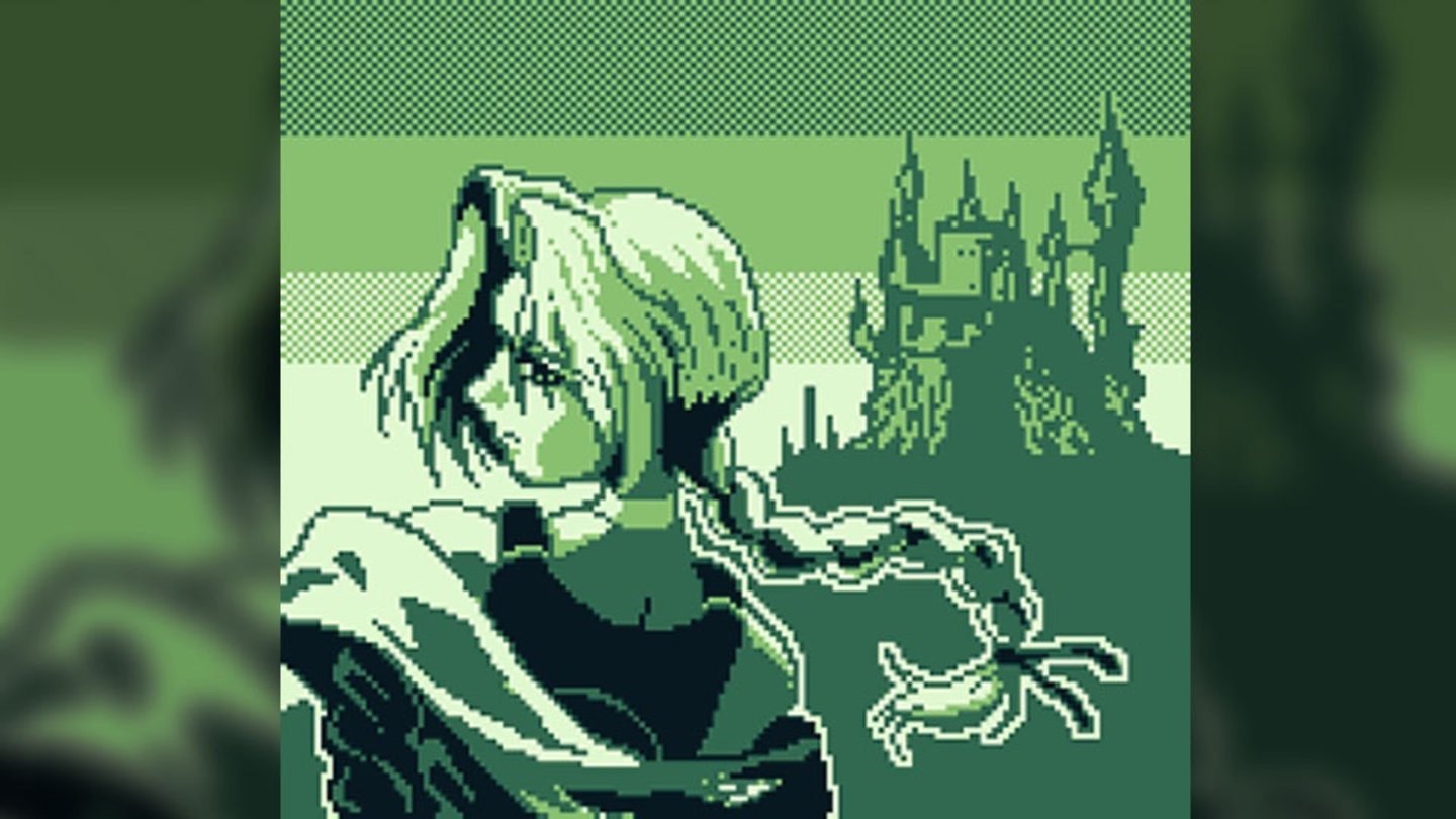Castlevania: Legends (Game Boy, 1998)
Das Gameboy-Abenteuer von 1998 lässt Sonia Belmont in der Hauptrolle gegen Dracula kämpfen, auf ihrer Quest trifft sie zudem Alucard, Draculas Sohn.
Sonia besitzt im Gegensatz zu vielen Castlevania-Titeln keine Zweitwaffen, kann dafür aber aus mehreren Magieschulen (Feuer, Eis, Heilig, Wind, Magie) Zauber sprechen.