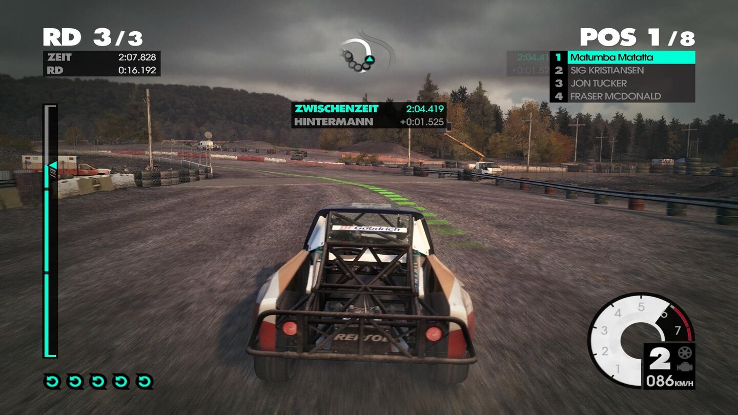 Dirt 3 - Mittlere Details