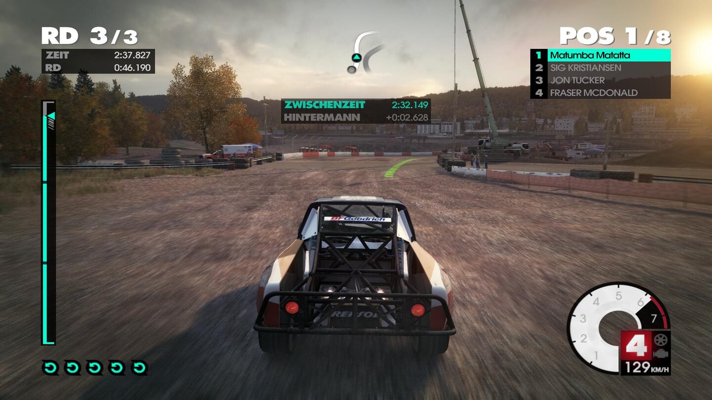 Dirt 3 - Mittlere Details