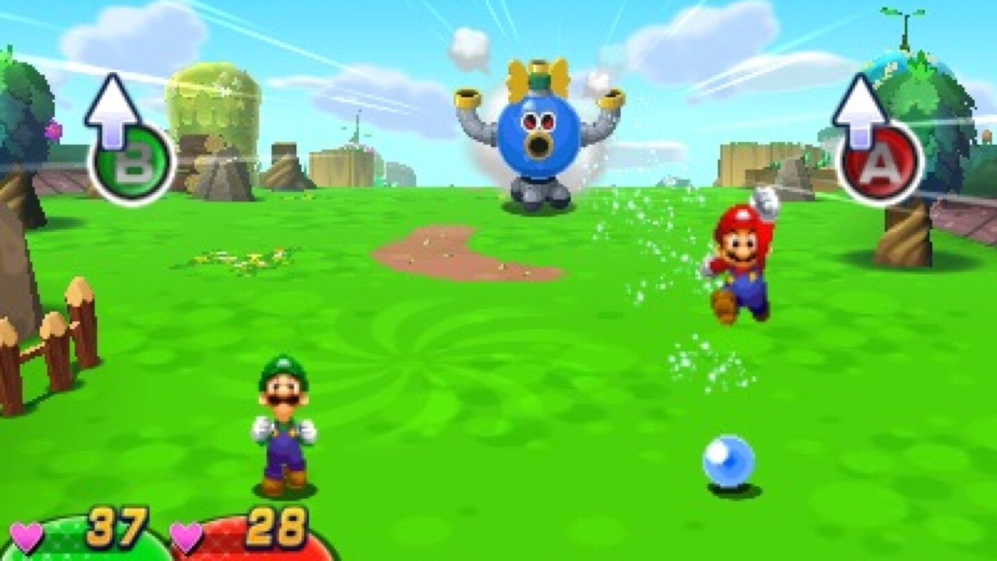 Mario & Luigi: Dream Team (2013)Das Spiel ist Teil des »Jahr des Luigi«, in dem der grüne Klempner sein dreißigjähriges Jubiläum feiert. Aus diesem Grund hat Luigi hier auch eine weit größere Rolle als bisher inne, seine Träume dienen nämlich als Teil der Spielwelt in Dream Team.