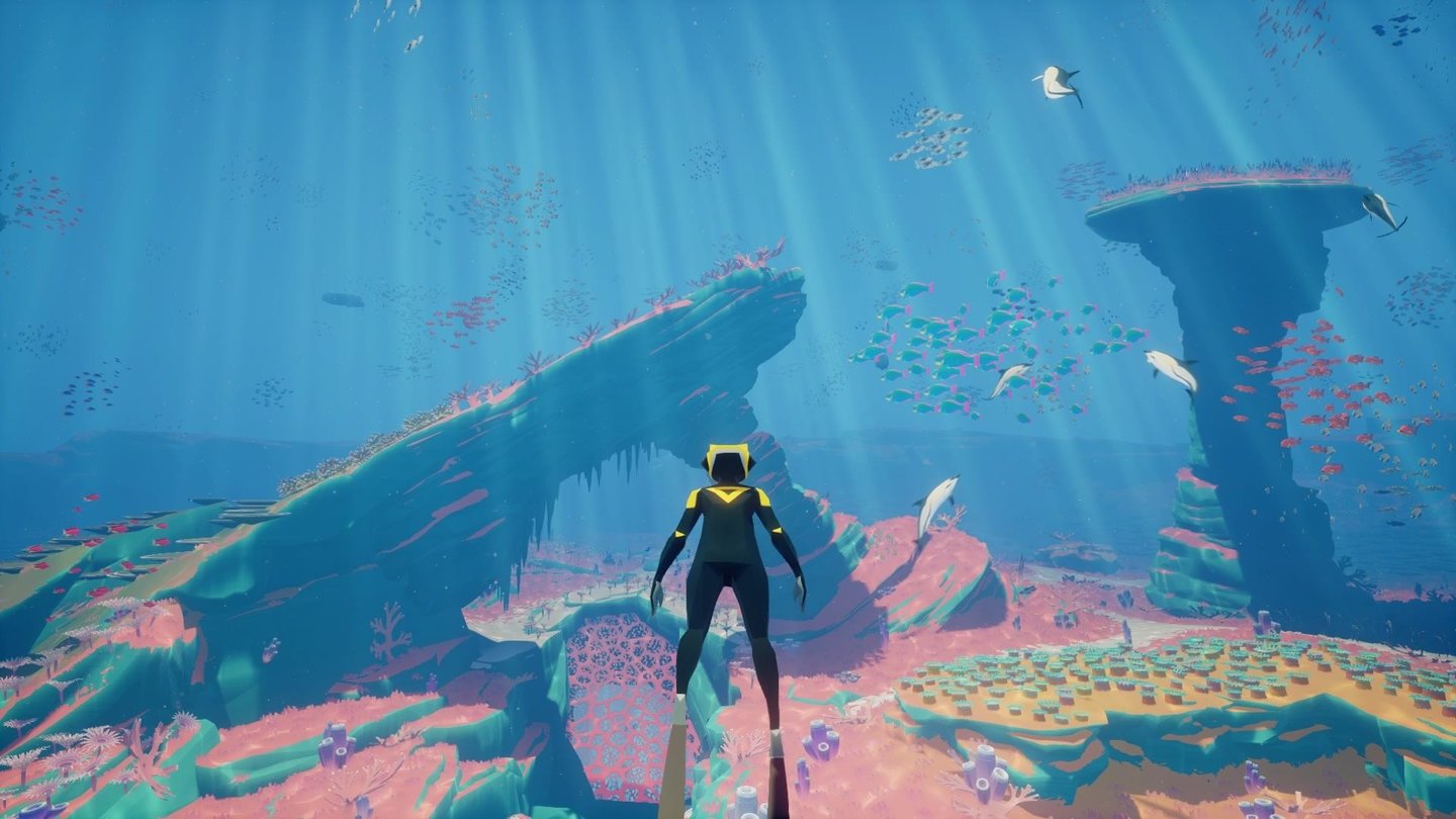 2016 - Abzu: auch Unterwasser-Szenarien kann die Unreal Engine 4. Abzu entführt uns in eine optisch aufregende Spielwelt.
