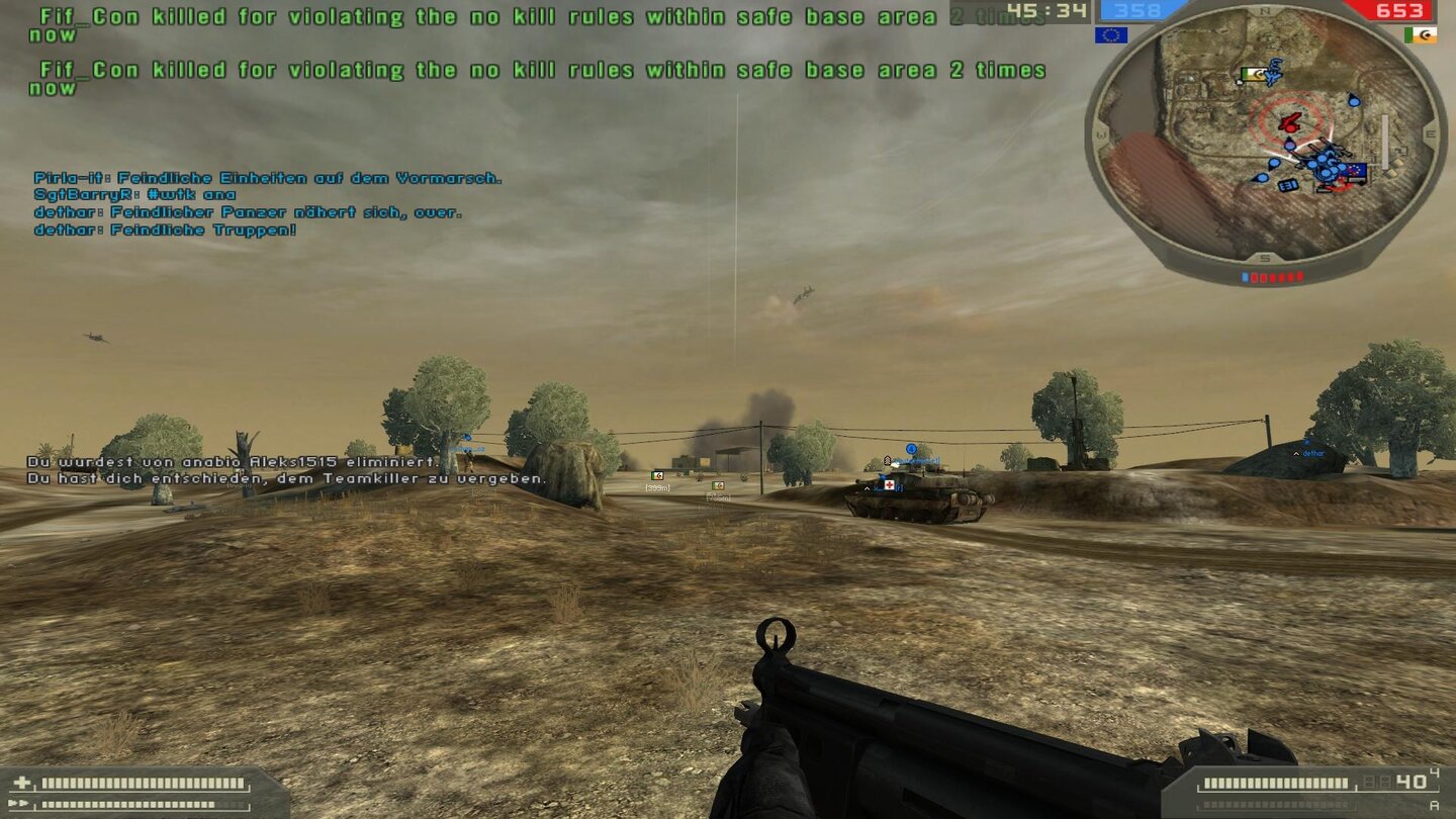 Himmel in Battlefield 2