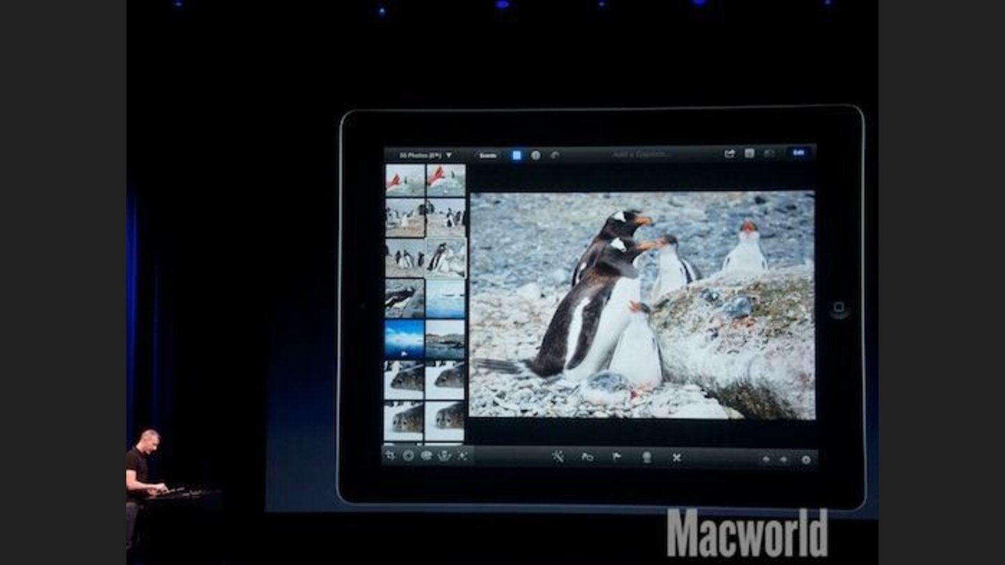 iPhoto ist die Umsetzung eines Mac-Programms.
