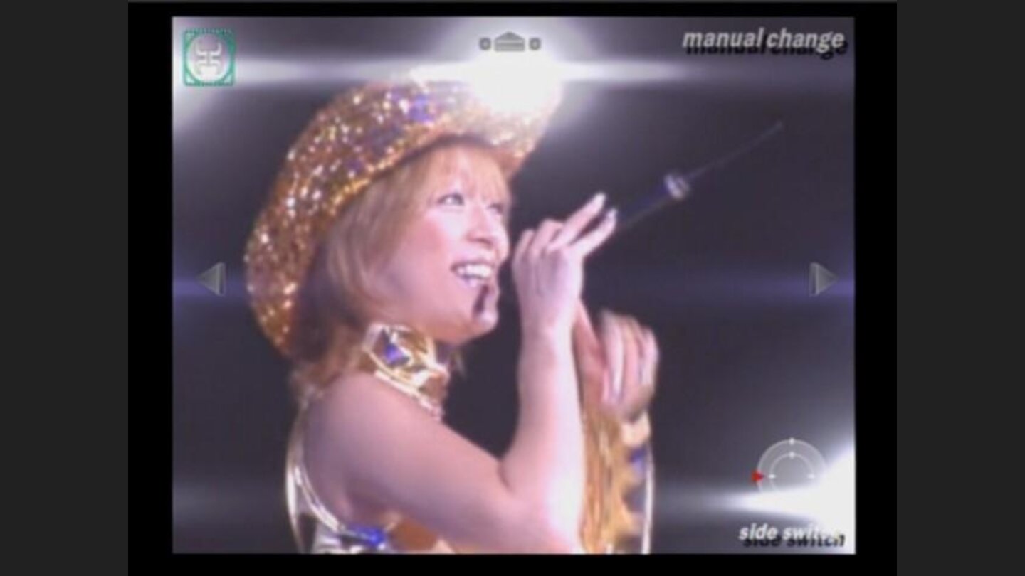 Adding flash-lights effect, note the effect indicator in the upper-left corner