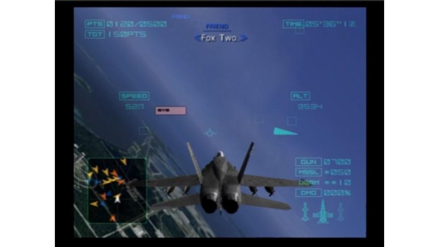 One look at the radar clearly tells you your team is outnumbered, and in cases like that, it's pilot's skills that count