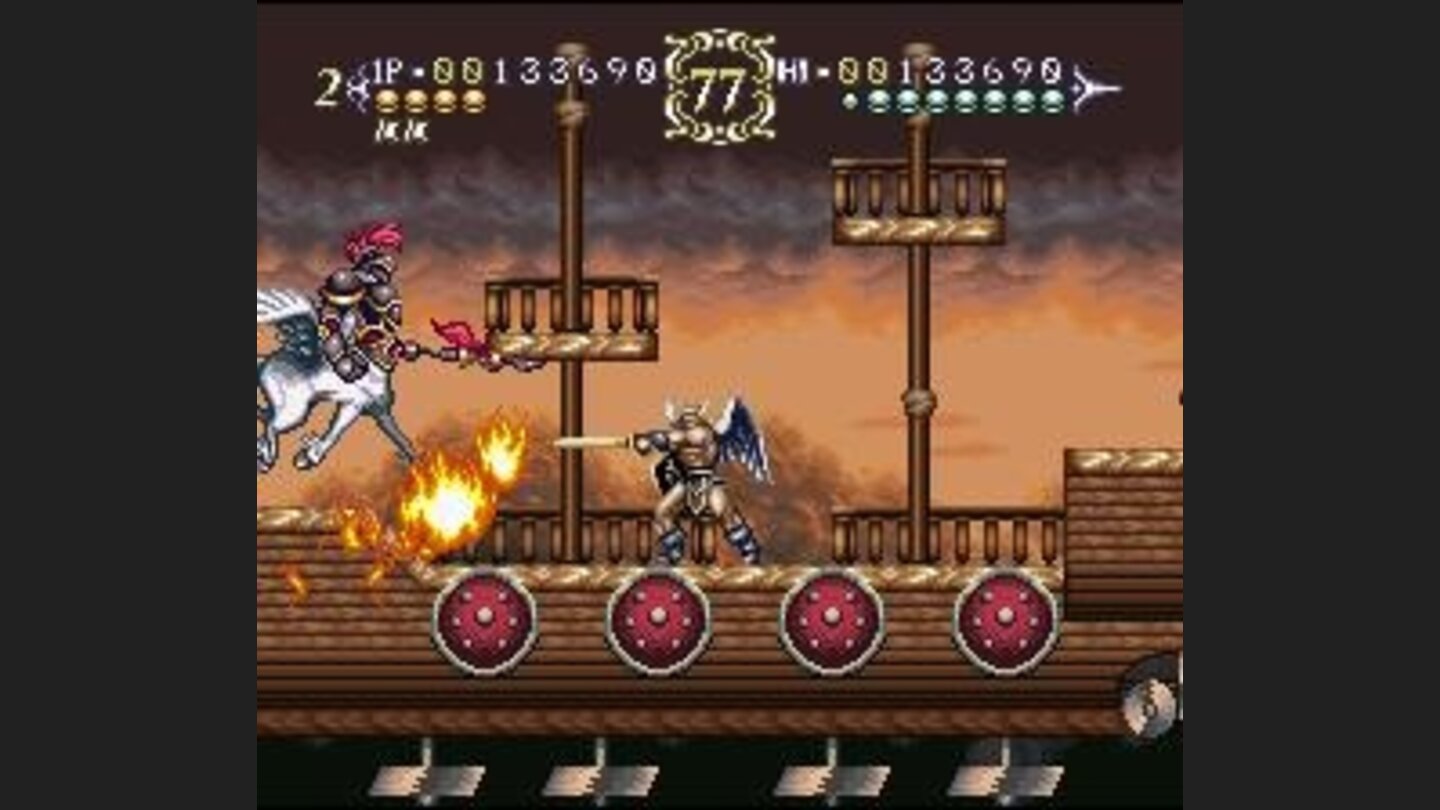 Using a spell against a mid-boss