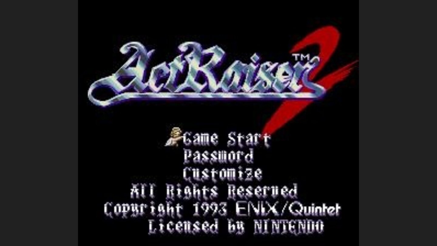 Title screen