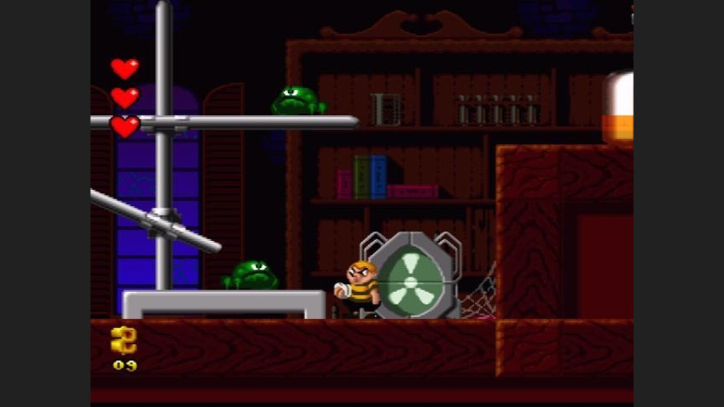 Those frogs will split into two if you jump on them